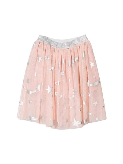 Shop Stella Mccartney Skirt With Print In Rosa