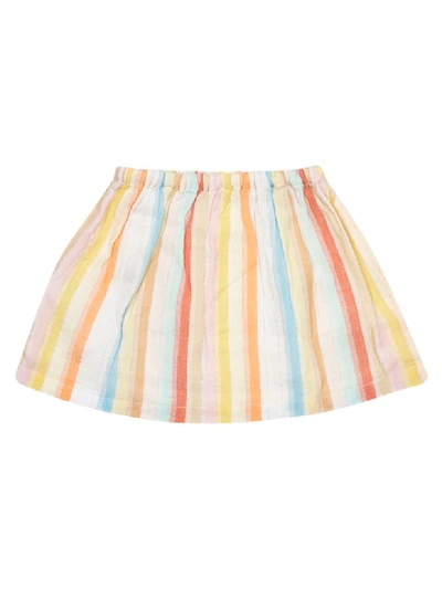 Shop Ao76 Striped Skirt In Multicolor