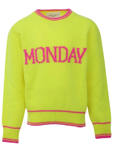Shop Alberta Ferretti Sweater  Junior In Yellow