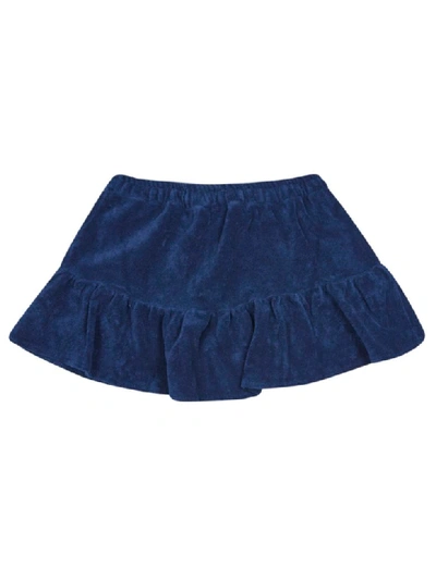 Shop Ao76 Flared Skirt In Blue