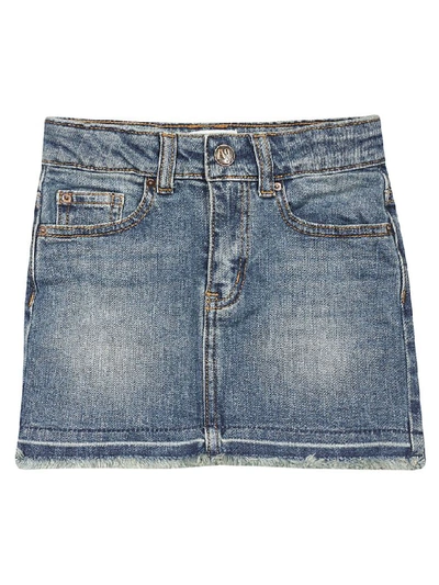 Shop Ao76 Denim Shorts In Blue