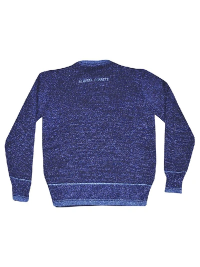 Shop Alberta Ferretti Today Sweater In Blue