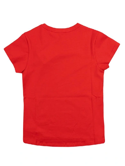 Shop Givenchy Logo Short Sleeve T-shirt In Red