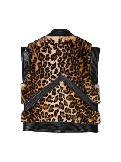 Shop Givenchy Sleeveless Jacket With Print In Var. Uni