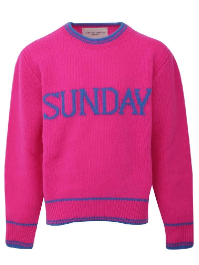 Shop Alberta Ferretti Sweater  Junior In Fuxia