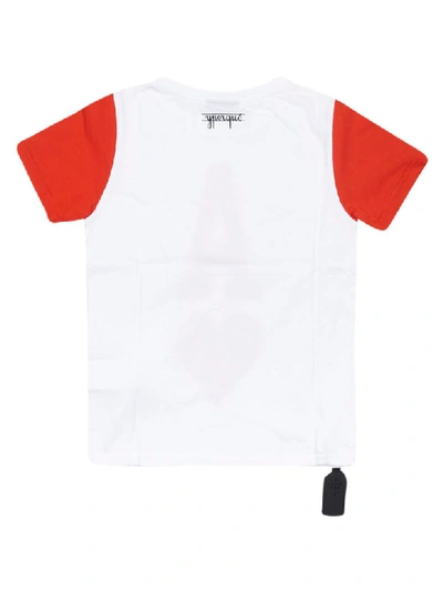 Shop Yporqué Ace Short Sleeve T-shirt In Red/white
