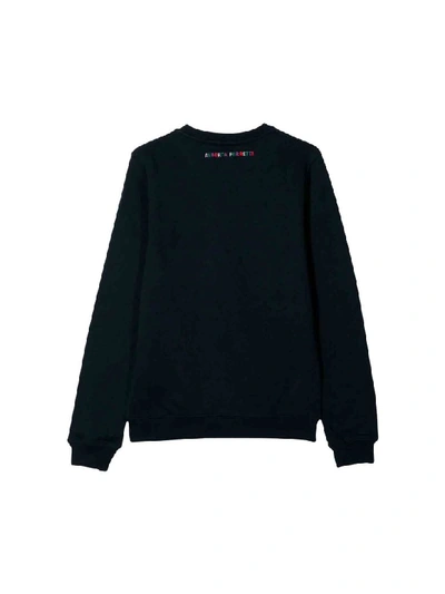 Shop Alberta Ferretti Black Sweatshirt In Blu