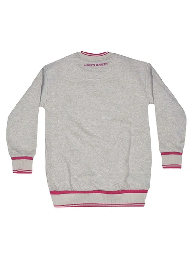 Shop Alberta Ferretti Friday Maxi Sweatshirt In Grey