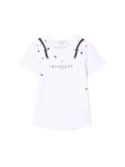 Shop Givenchy White T-shirt In Bianco