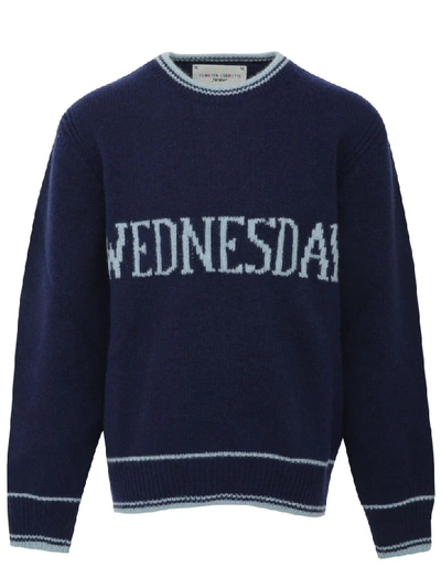 Shop Alberta Ferretti Sweater  Junior In Blue