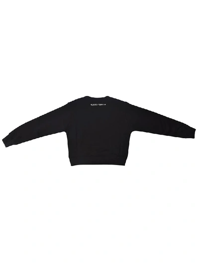 Shop Alberta Ferretti Its A Wonderful Year Sweatshirt In Black
