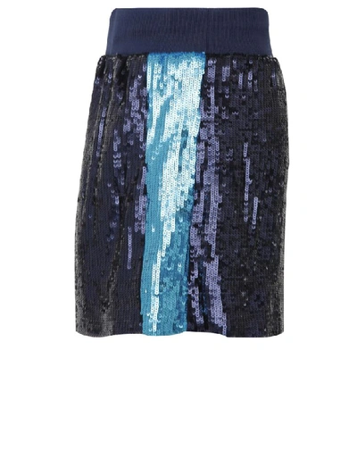 Shop Alberta Ferretti Skirt  Junior In Blue