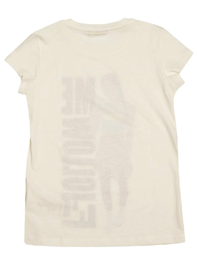 Shop Fendi Follow Me T-shirt In White