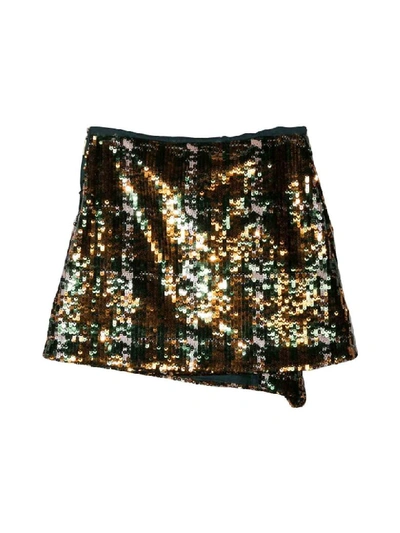 Shop Alberta Ferretti Skirt In Verde