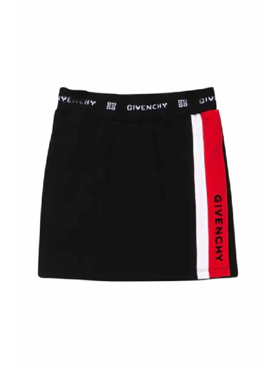 Shop Givenchy Adherent Skirt In Nero