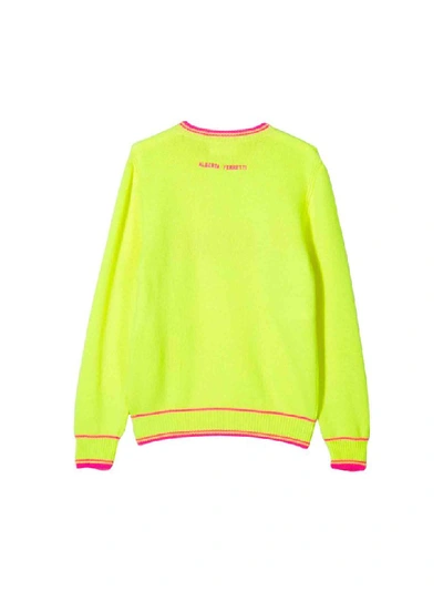 Shop Alberta Ferretti Yellow Sweater In Giallo
