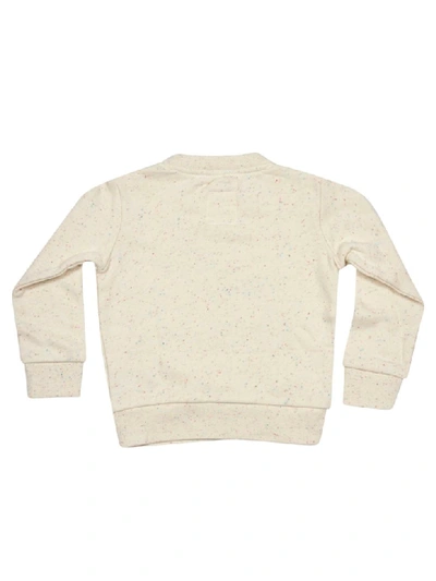 Shop Ao76 Glitter Detail Sweatshirt In Natural