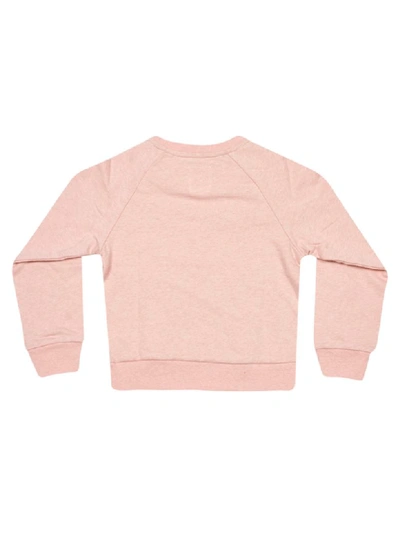 Shop Ao76 Embroidered Sweatshirt In Pink