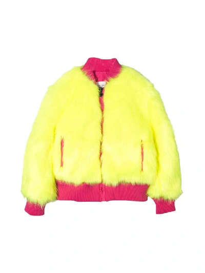 Shop Alberta Ferretti Bomber In Giallo