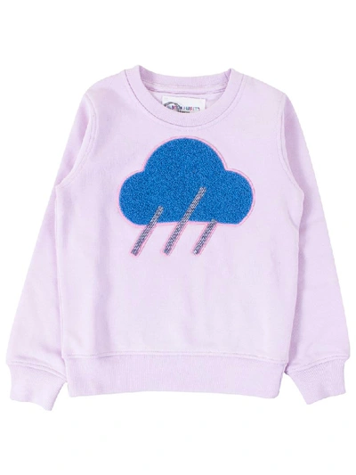 Shop Alberta Ferretti Girl Sweatshirt In Pink