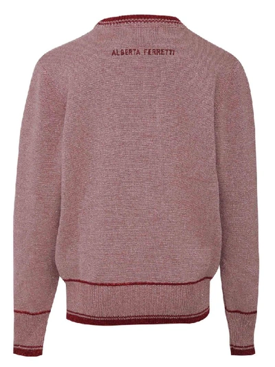 Shop Alberta Ferretti Sweater  Junior In Pink