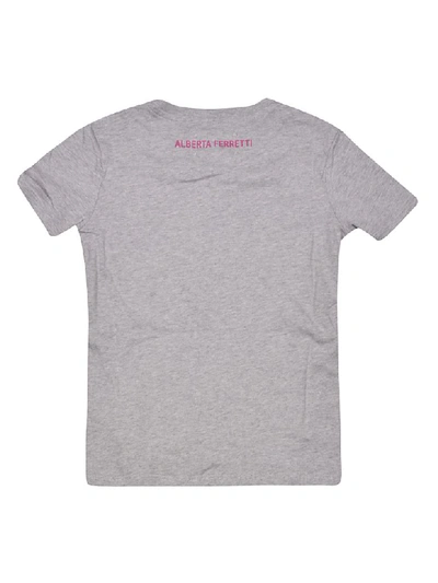 Shop Alberta Ferretti Friday Short Sleeve T-shirt In Grey