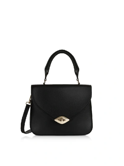 Shop Furla Eye S Top Handle Bag In Black