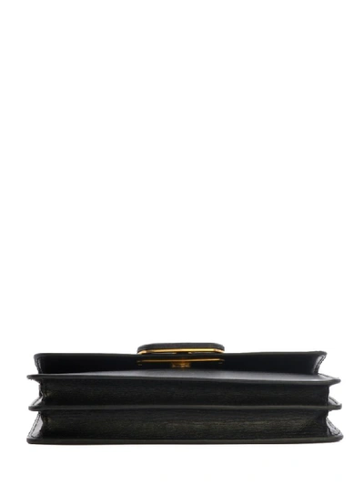 Shop Valentino Chain Wallet Vsling In Black