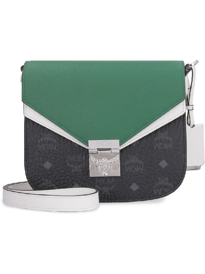 Shop Mcm Patricia Leather Crossbody Bag In Multicolor