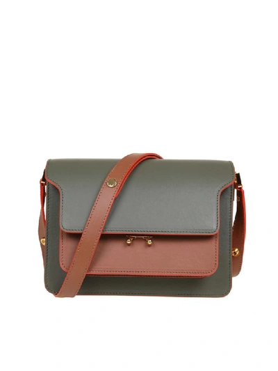 Shop Marni Trunk Bag Leather Bag