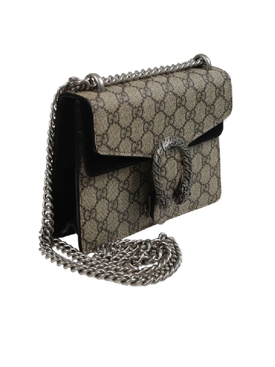 Shop Gucci Mini Dionysus Bag In Nero