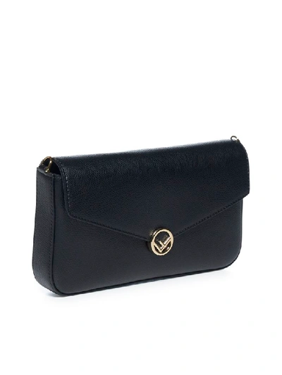 Shop Fendi Clutch In Nero