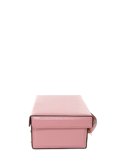 Shop Mark Cross Pink Grace Small Box Bag