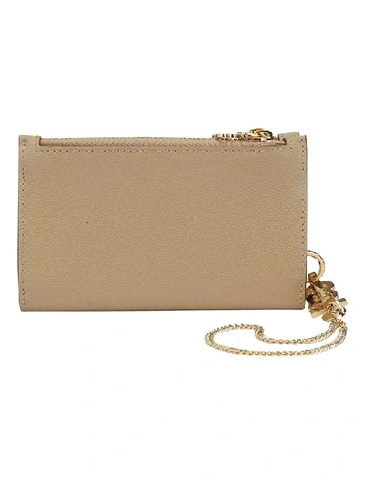 Shop Burberry Leslie Pouch In Archive Beige