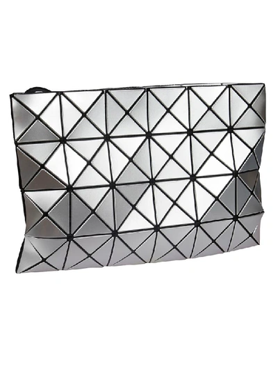 Shop Bao Bao Issey Miyake Prism Wristlet Clutch In Silver