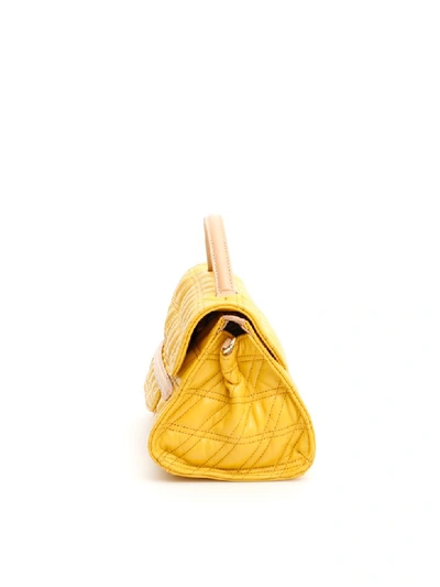 Shop Zanellato Zeta Nina S Bag In Alba (yellow)