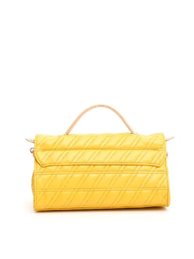 Shop Zanellato Zeta Nina S Bag In Alba (yellow)