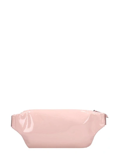 Shop Chiara Ferragni Waist Bag In Rose-pink Patent Leather