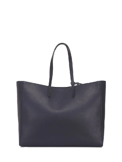 Shop Ralph Lauren Dark Blue Tote Bag In Midnight Blue