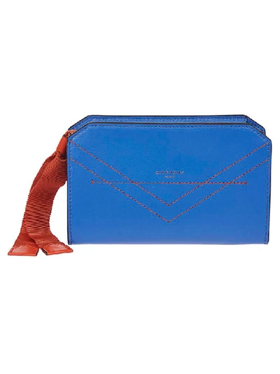 Shop Givenchy Eden Clutch In Persian Blue