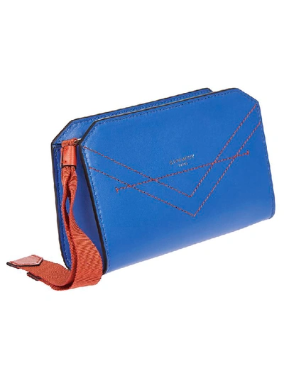 Shop Givenchy Eden Clutch In Persian Blue