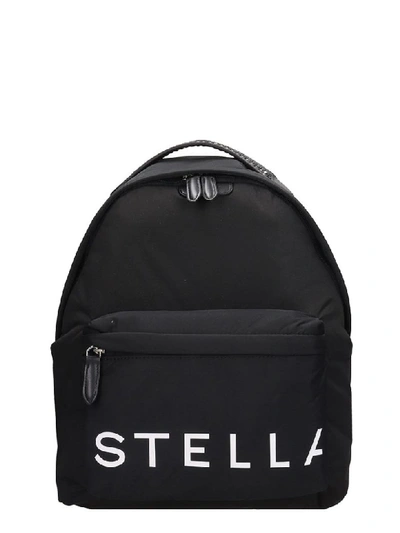 Shop Stella Mccartney Backpack In Black Tech/synthetic