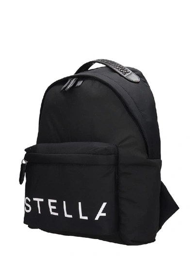 Shop Stella Mccartney Backpack In Black Tech/synthetic