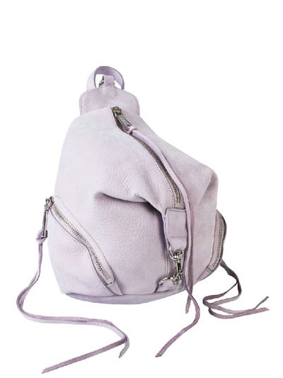 Shop Rebecca Minkoff Mini Julian Convertible Backpack In Viola