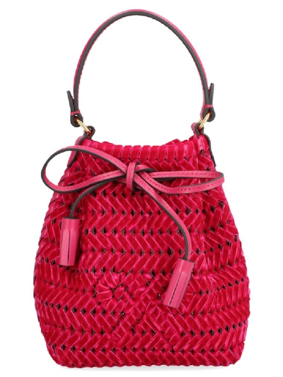 Shop Anya Hindmarch Neeson Bag In Fuchsia