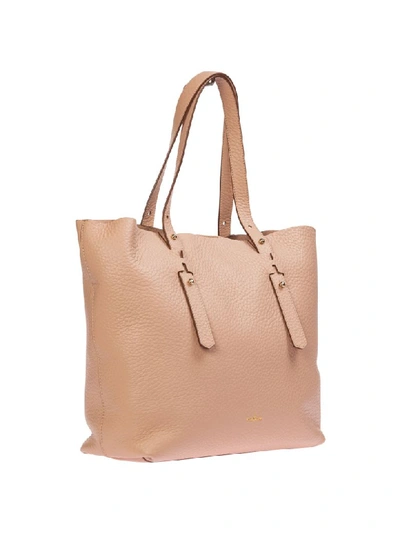 Shop Hogan Tiger Shoulder Bag In Rosa