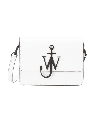 Shop Jw Anderson Logo Shoulder Bag In White