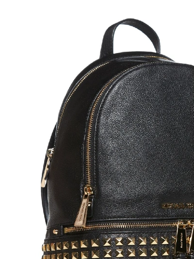Shop Michael Michael Kors Backpack In Nero Oro