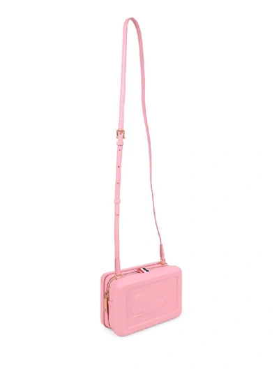 Shop Thom Browne Pink Whale Crossbody Bag