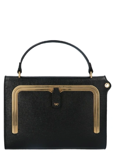 Shop Anya Hindmarch Postbox Bag In Black